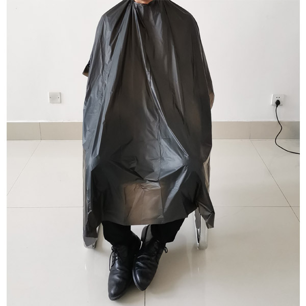 Biodegradable Hairdressing Cape ,barber Cape,plastic Cape,salon Apron