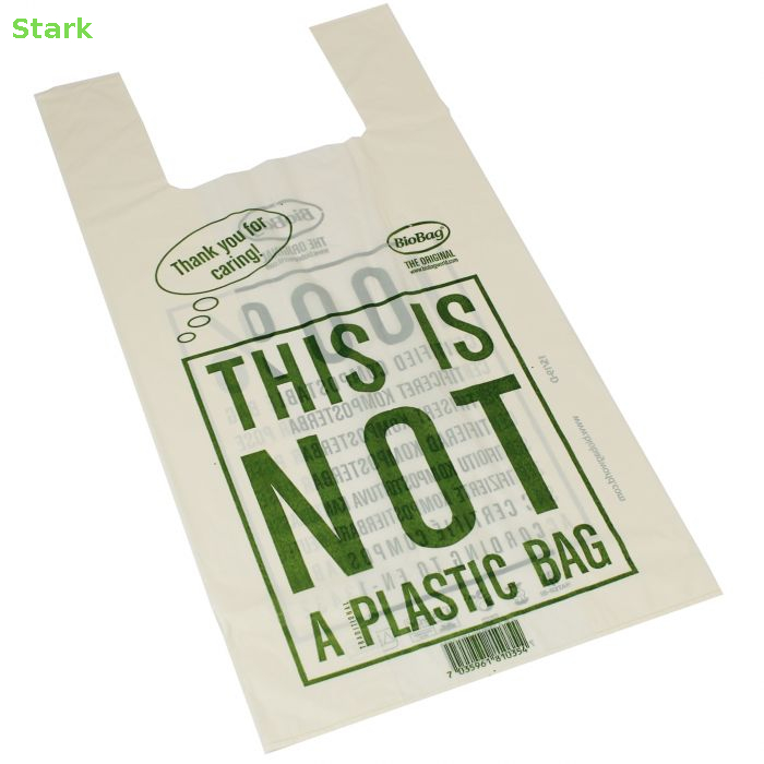 Biodegradable t-shirt Bag,biodegradable Bag,compostable bag,shopping bag