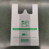 Biodegradable t-shirt Bag,biodegradable Bag,compostable bag,shopping bag